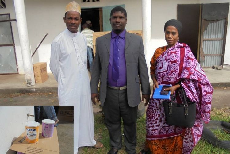 image Dar Nadja a distribué 726 cartons du lait pour le nourrissons